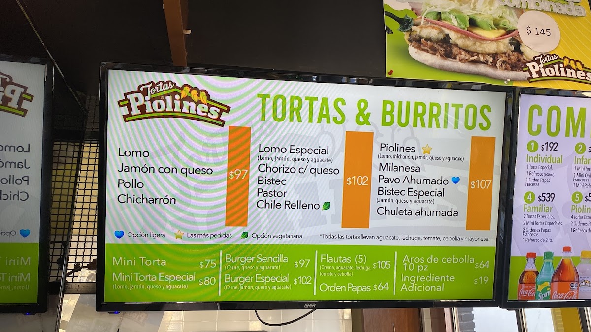 Tortas Piolines Vistas Menu - Image 4